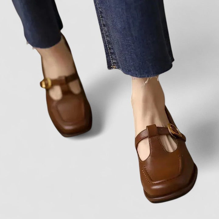 Elizabeth™ – Orthopedic T-Strap Mary Jane Shoes